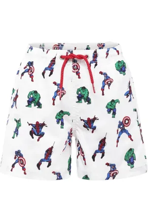 MC2 SAINT BARTH Graphic-print swim shorts