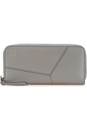 Loewe 2022 Puzzle Edge Zipped Open Wallet long wallets