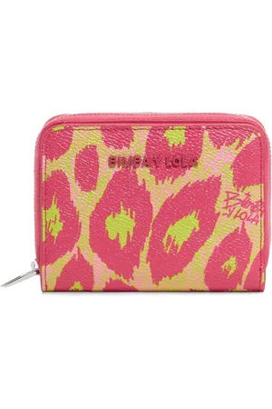 Bimba y Lola Leopard-print wallet