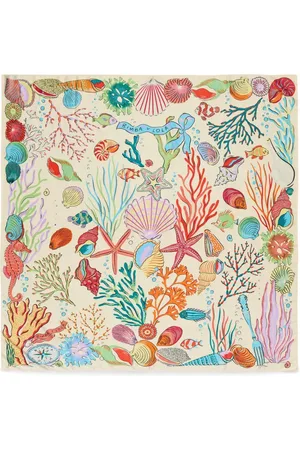 Bimba y Lola Seabed-print scarf