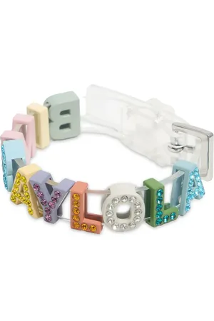 Bimba y Lola Logo-lettering bracelet