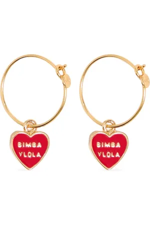 Bimba y Lola Heart hoop earrings