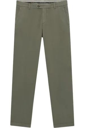 Brooks Brothers Slim-cut cotton chinos