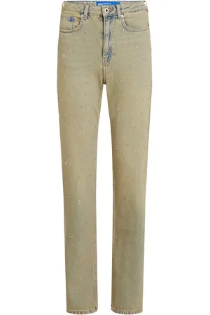 Karl Lagerfeld Beaded straight jeans