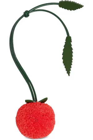 Bimba y Lola Berry-motif bag charm