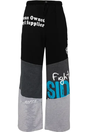 Marine Serre Upcycled graphic print sweatpants