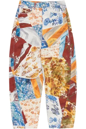 Bimba y Lola Cotton tapered pants