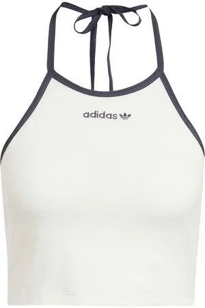 adidas Logo-embroidered top