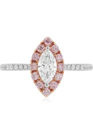 HYT Jewelry 18kt gold Argyle diamond engagment ring
