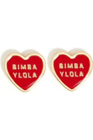 Bimba y Lola Heart stud earrings