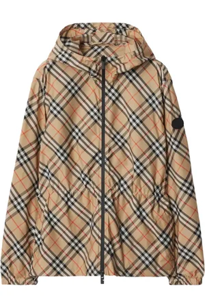 Burberry Check lightweight jacket