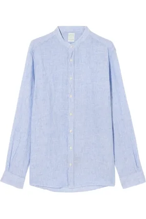 Brooks Brothers Stand-collar button-up shirt