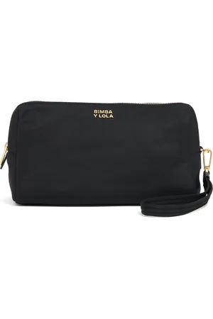 Bimba y Lola Medium logo-lettering makeup bag