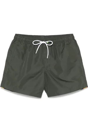 Sundek Stripe-detailing swim shorts