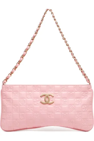 CHANEL 2003-2004 Chocolate Bar shoulder bag