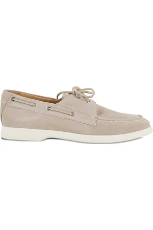 TAGLIATORE Suede boat shoes