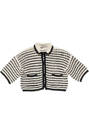 Bimba y Lola Striped knit cardigan
