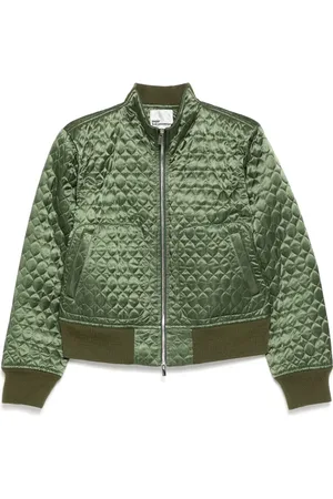NOIR KEI NINOMIYA Wavy-quilted pattern jacket