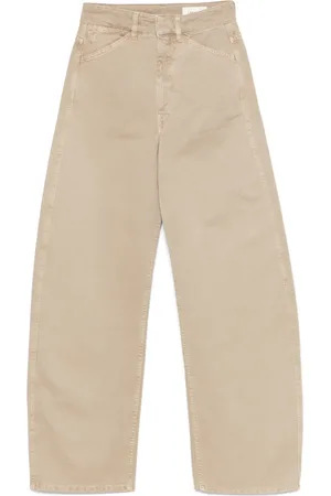 LEMAIRE High-rise curved jeans