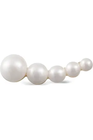 SOPHIE BILLE BRAHE 14K recycled yellow gold Petit Croissant Japonais freshwater pearl earring