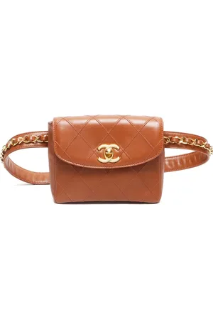 CHANEL 1980-2000 Chain belt bag