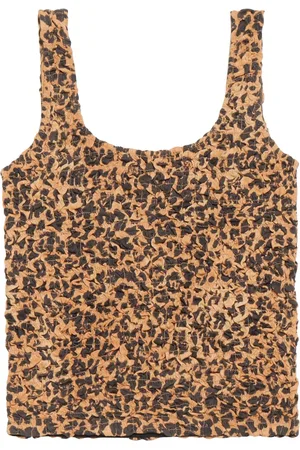 Bimba y Lola Leopard-print tank top