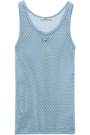 Prada Mesh tank top