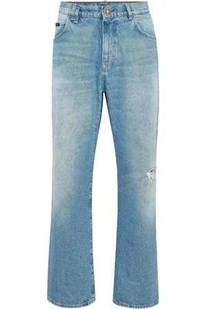 Philipp Plein Logo-patch jeans