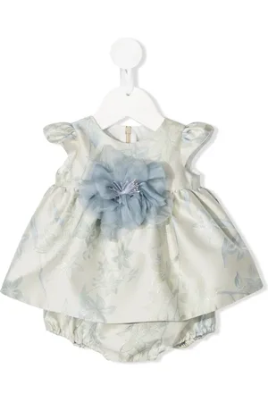 LA STUPENDERIA Flower-applique two-piece set