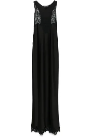 Balenciaga Satin midi dress