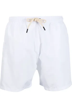 Matinée Logo-patch swim shorts