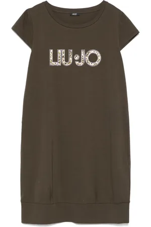 Liu Jo Logo-embellished mini dress