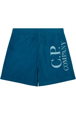 C.P. Company Logo-appliqué swim shorts