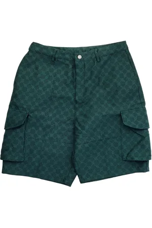 Daily paper Monogram-print cargo shorts
