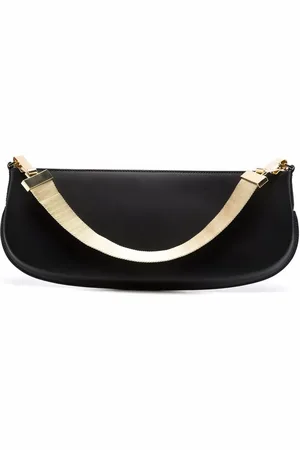 By Far Zip-up curved tote bag