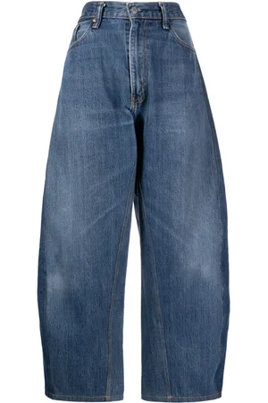 Puppets and Puppets Panelled tapered cropped jeans