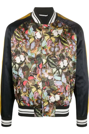 VALENTINO GARAVANI Butterfly-print bomber jacket