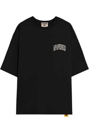 A PAPER KID Logo-print T-shirt