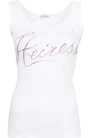 Wiederhoeft Heiress crystal-embellished tank top