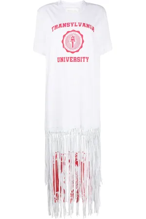 Conner Ives Macramé T-shirt dress