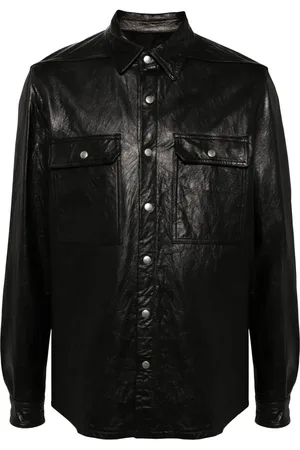 Rick Owens Leather shirt jacket