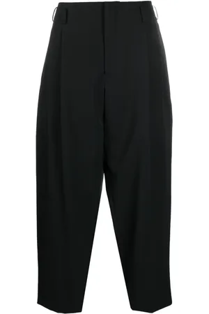 Comme des Garçons Wide-leg cropped trousers