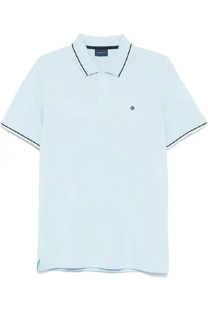 GANT Logo-appliqué polo shirt