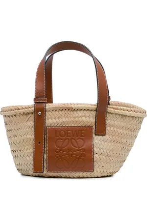 Loewe 2010-2023 Small Raffia Basket tote bag