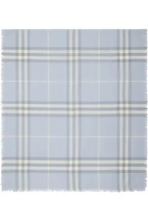 Burberry Checked wool scarf