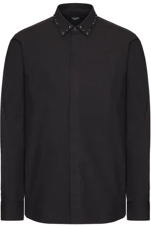 VALENTINO GARAVANI Untitled studs cotton shirt