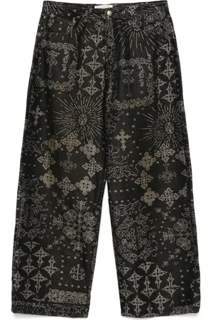 Untitled Artworks Jacquard jeans