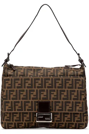 Fendi 2000-2010 Zucca Canvas shoulder bag