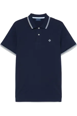GANT Logo-appliqué polo shirt