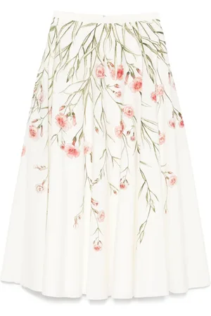 Giambattista Valli Floral maxi skirt